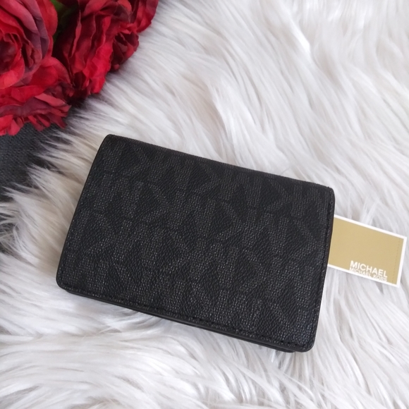 NEW MICHAEL KORS LEATHER MEDIUM SLIM WALLET - Picture 12 of 12